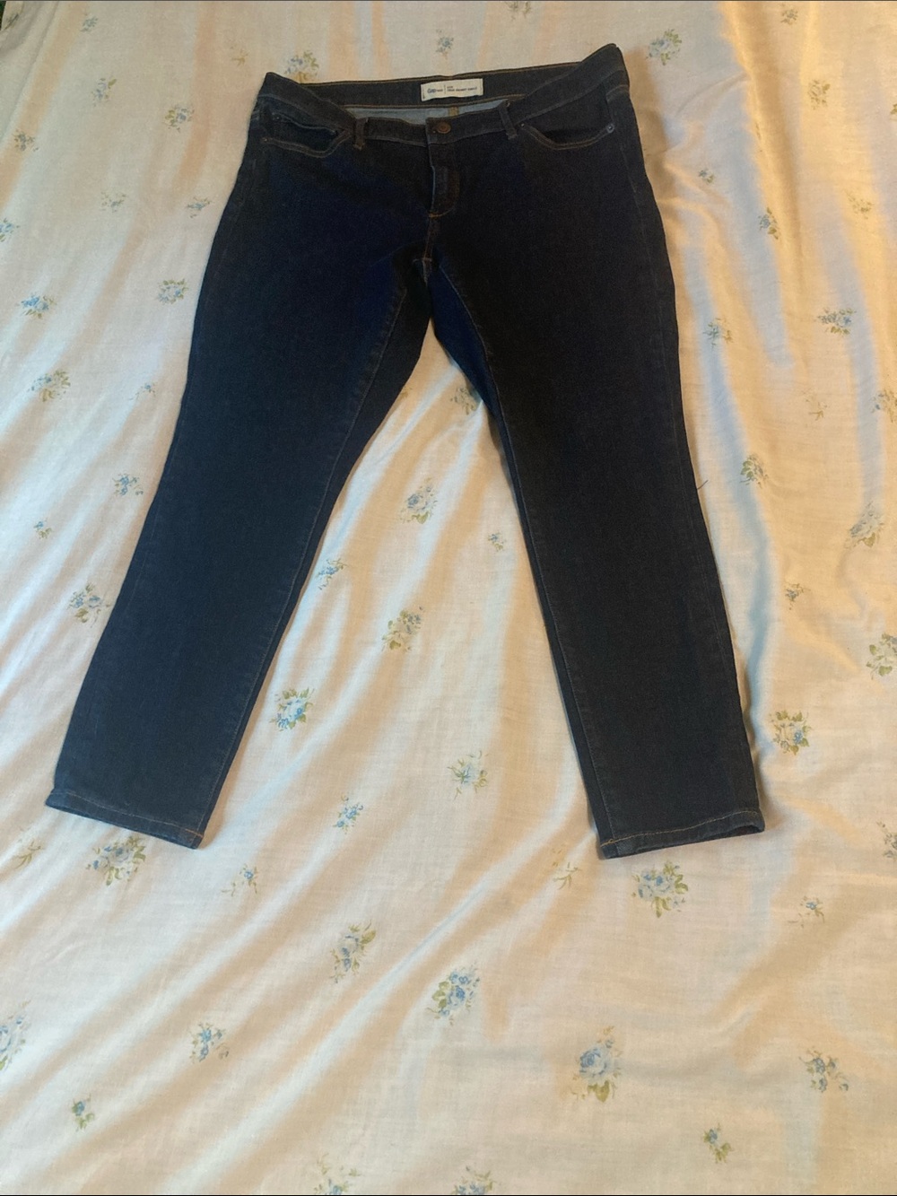 GAP Dark Blue Skinny Ankle Jeans for Women